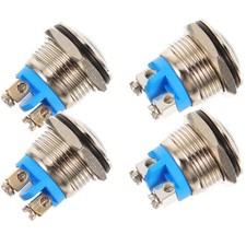 4 Pcs Doorbell Button Kit Push