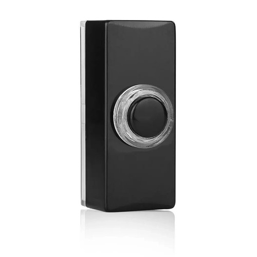 Black door bell push - bell,