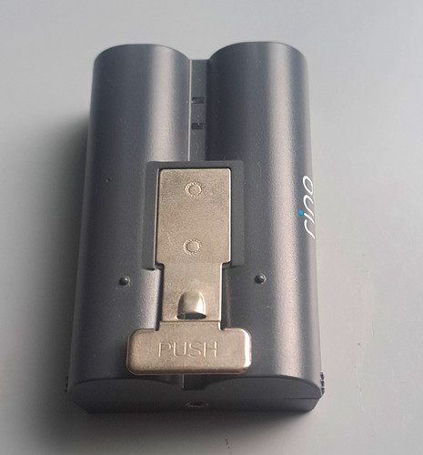 Grey doorbell push button part - doorbell,