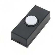 Black Wired Doorbell Chime