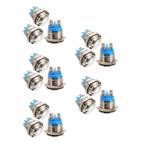 Wired metal doorbell button - wired,