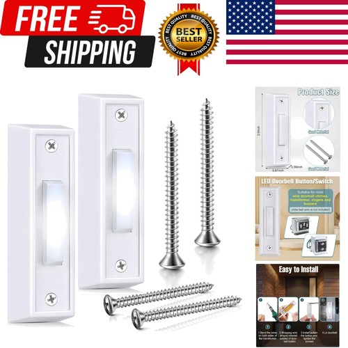 Pieces lighted doorbell - pieces,