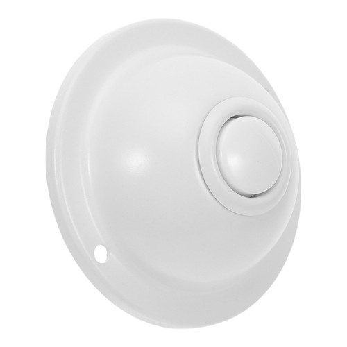 Wired white metal - wired, doorbell