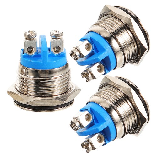 3pcs wired metal doorbell push - 3pcs,